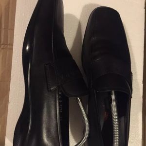 Prada Men’s Slip on Black Dress Shoes